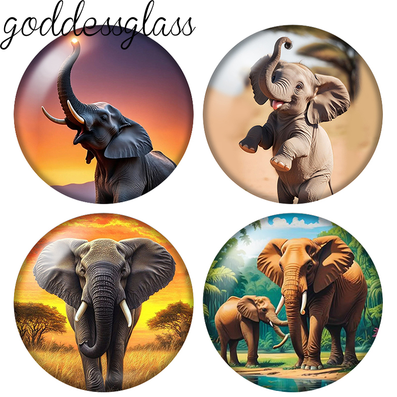 Body Jewelry Top - Olifant Schattig Wild Dier 10 stuks