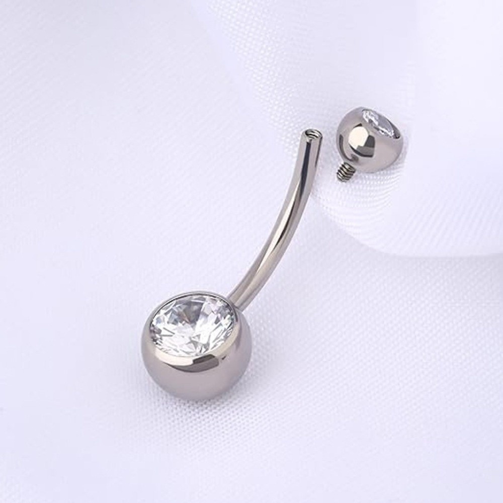 Body Piercing Quality Jewelry - Hoge Kwaliteit Titanium Materiaal Navel Ringen