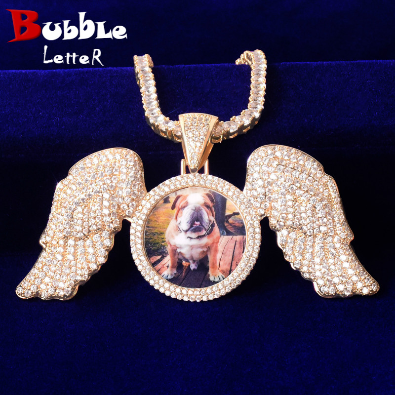 Body Jewelry Back - Bubble Letter Effen Achtervleugel Naar Beneden