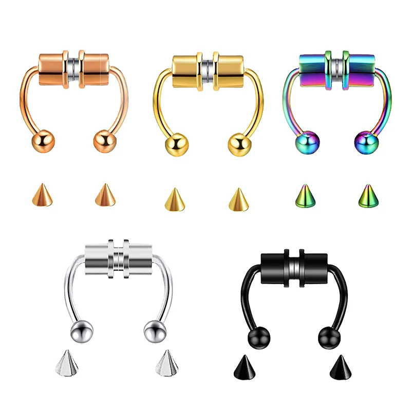 Body Jewelry Piercing - Nep piercing neusring hoepel septum non-piercing