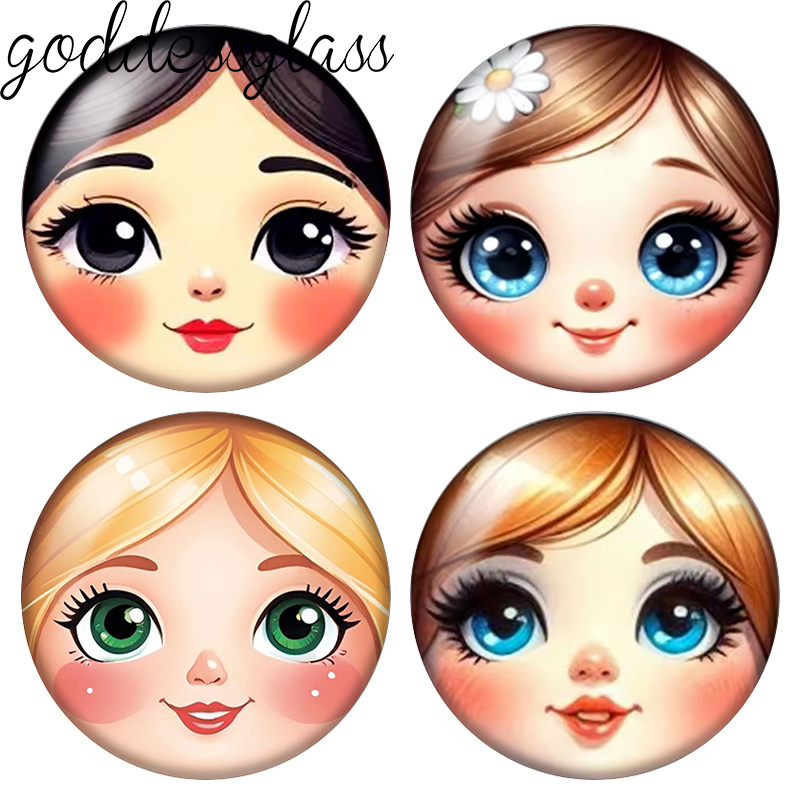 Body Jewelry Top - Beauty Girl Face Matryoshka pop Mooie