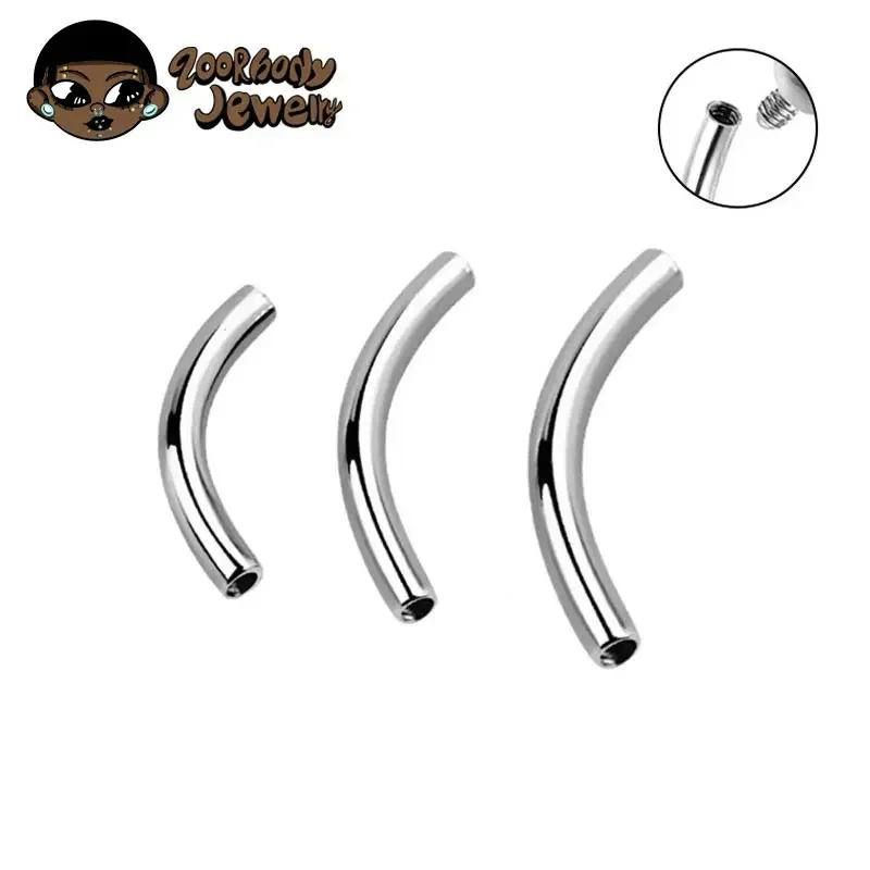 Zoor Body Jewelry - 10 stks/partij ASTM F136 Titanium Interne