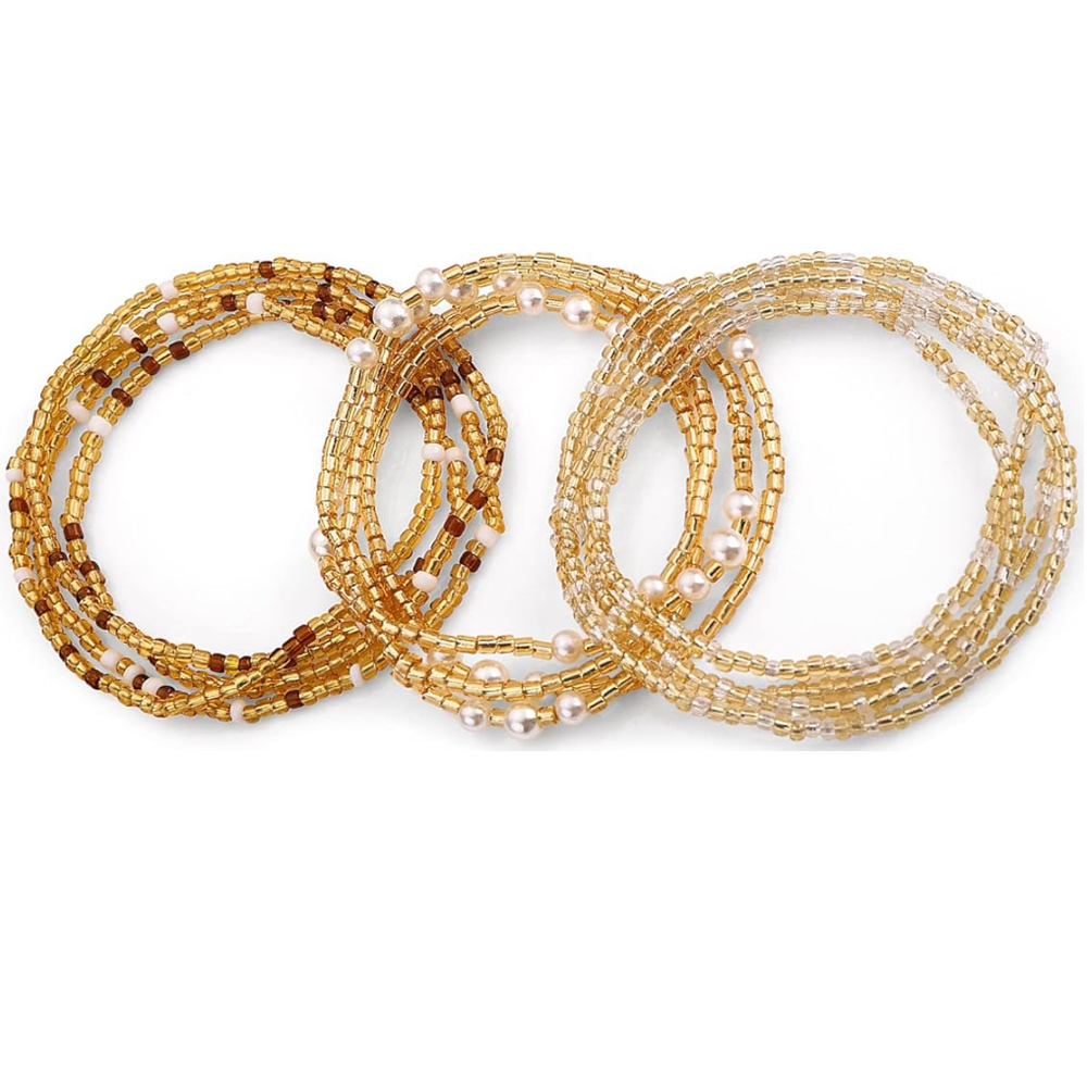 Body Jewelry In Bulk - Tailleparels voor vrouwen, buikparels, elastische ketting,
