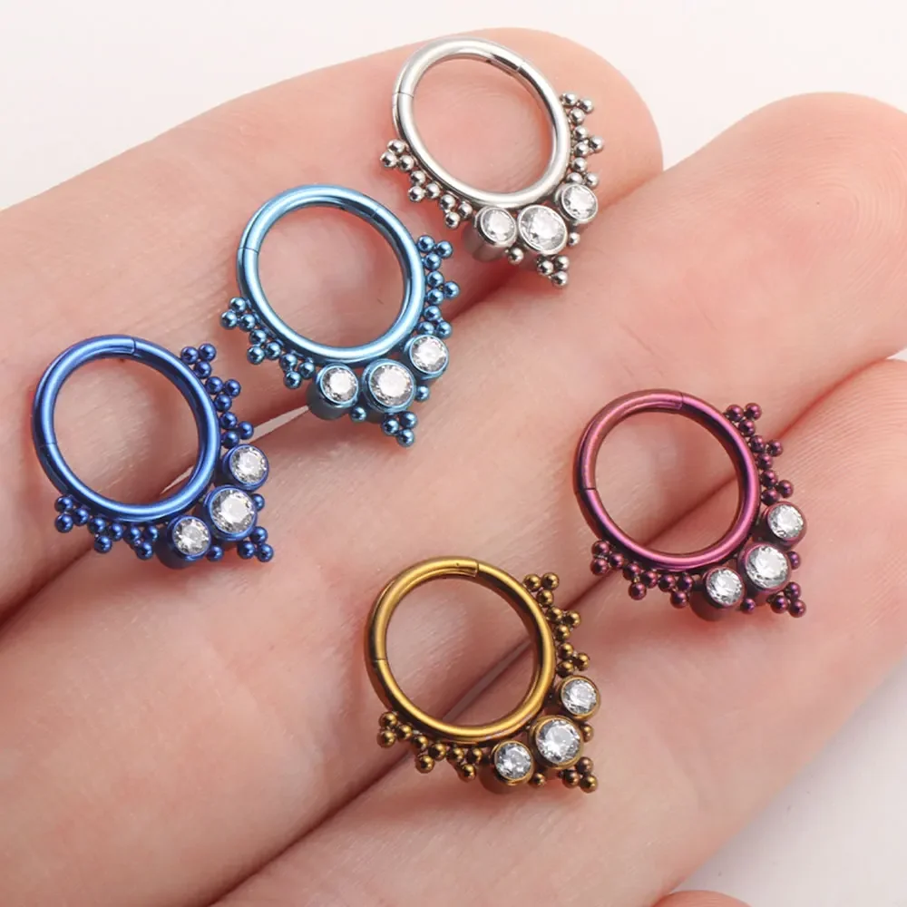 ASTM F136 Titanium Clicker Hog - Body Piercing Quality Jewelry recensie en prijs