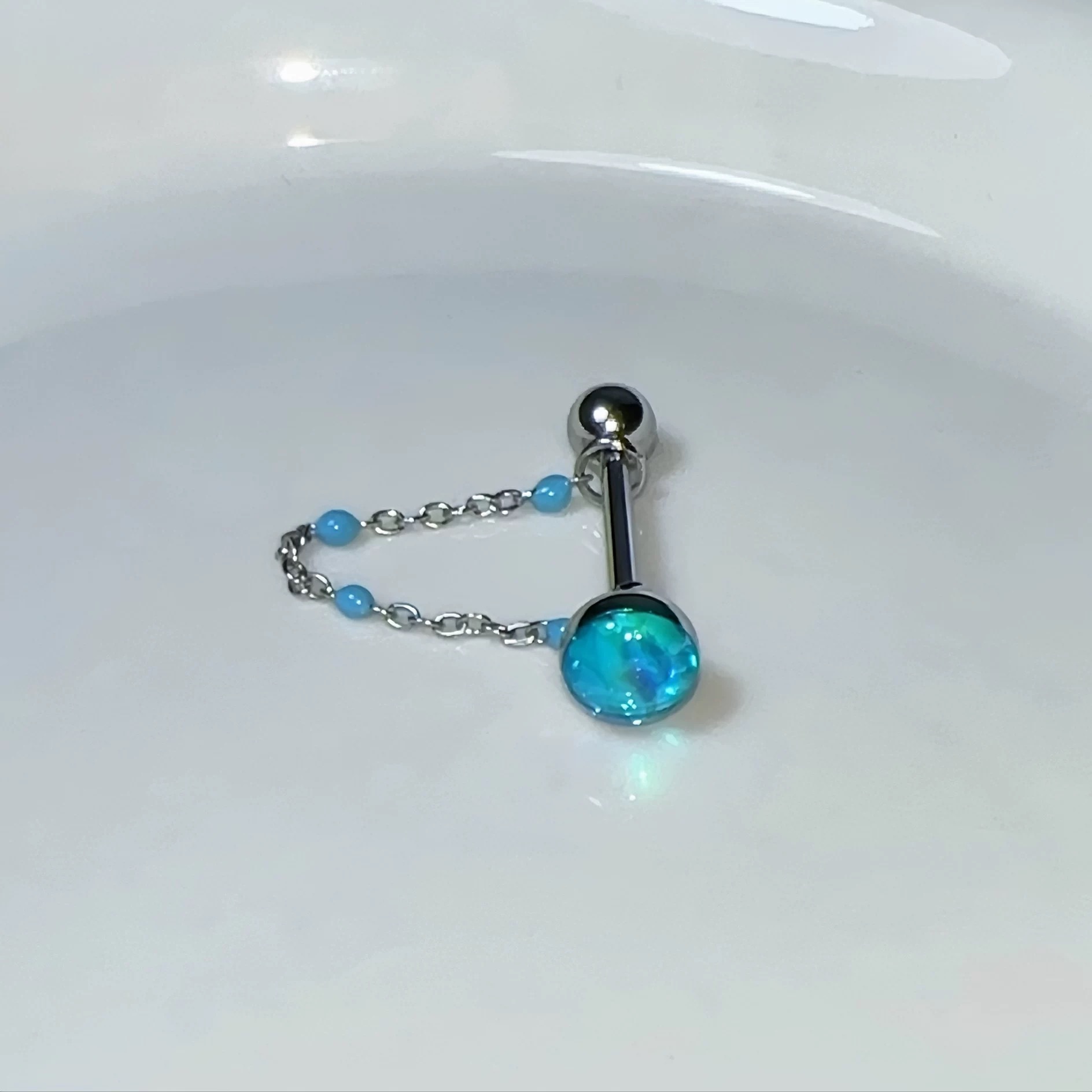 1 stuk hoogwaardige trendy bla - Body Piercing Quality Jewelry recensie en prijs