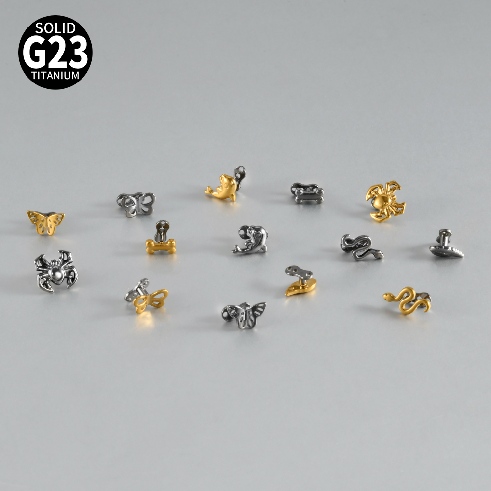 14-1PCS G23 Puur Titanium Vlin - Dermal Anchor Top recensie en prijs