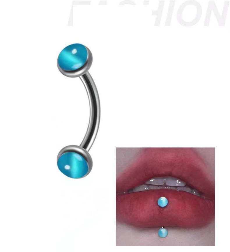 1 stuk Wenkbrauw Piercing Bana - Eyebrow Curved Barbell recensie en prijs