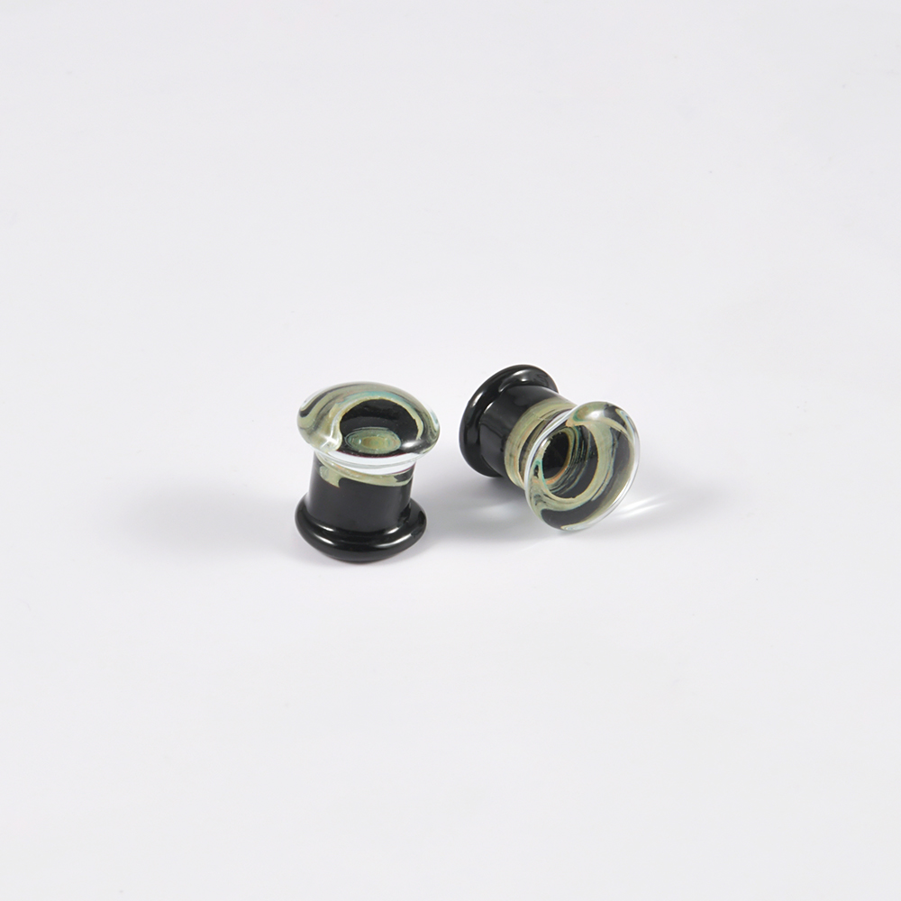 Paar kwaliteitsglas Vortex oor - Body Piercing Quality Jewelry recensie en prijs
