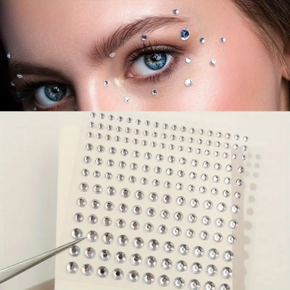 165 stuks zelfklevende strasss - Body Jewelry Piercing recensie en prijs