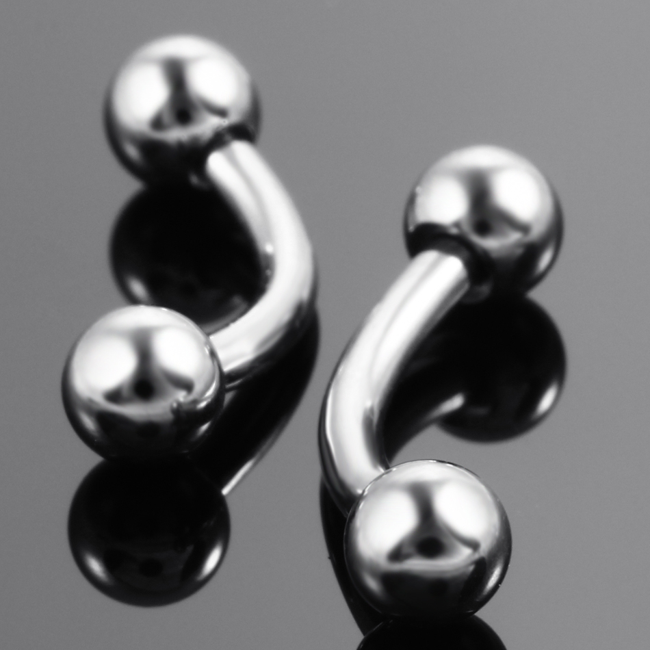 10 stks/partij Staal Wenkbrauw - Zoor Body Jewelry recensie en prijs