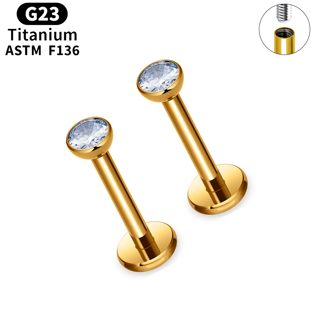 10/50 stuks ASTM F136 Titanium - Zoor Body Jewelry recensie en prijs