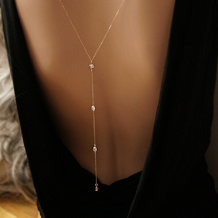Nieuwe Strass Sexy vrouwen Ter - Body Jewelry Back recensie en prijs