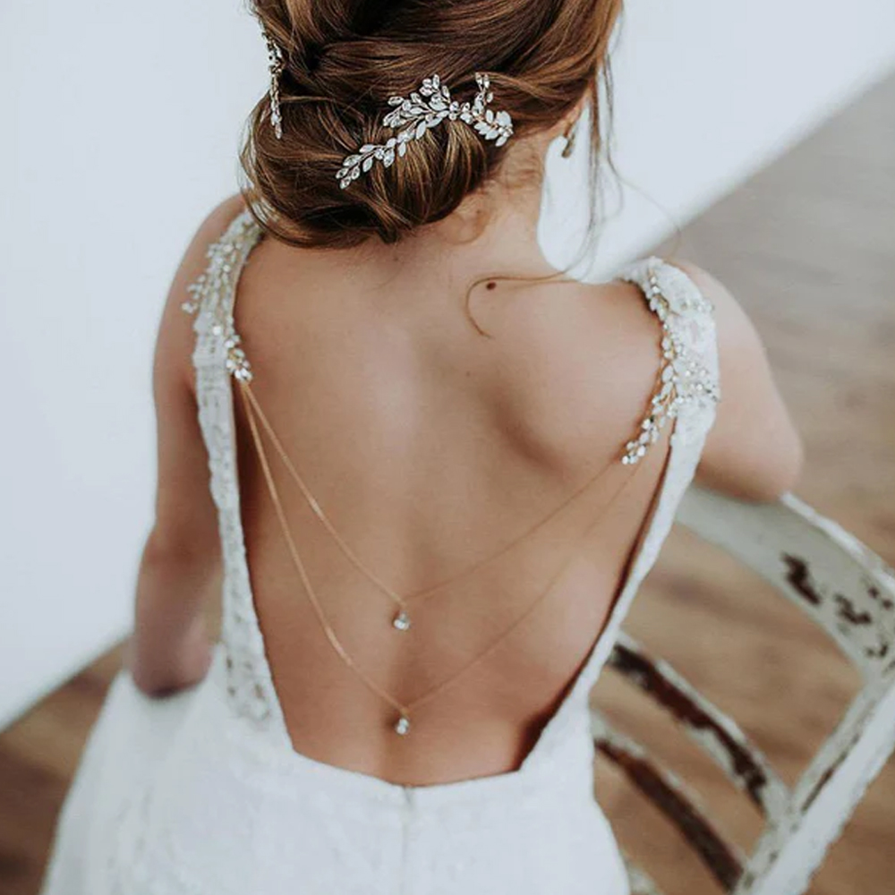 Zirkoon Kwast Hanger Rug Ketti - Body Jewelry Back recensie en prijs