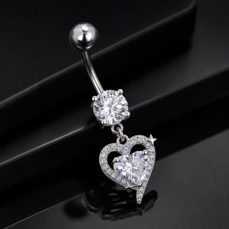 Chirurgisch staal buikringje,  - Body Jewelry Barbell recensie en prijs