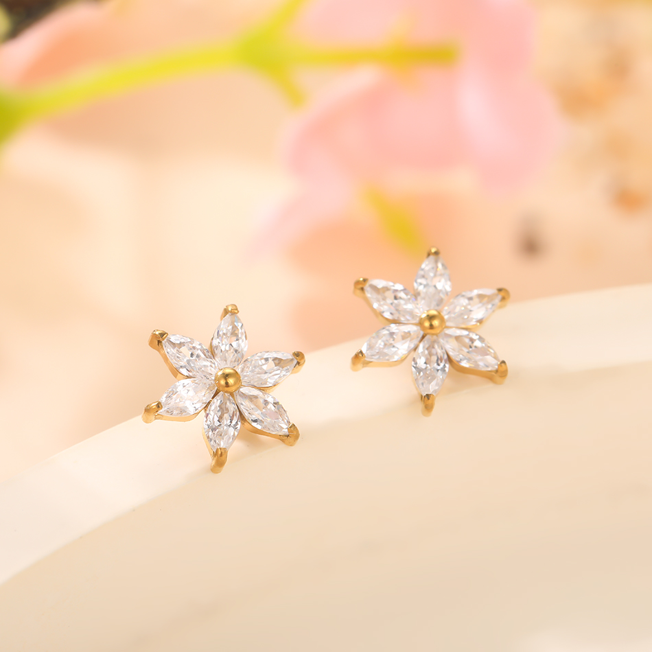 1/5PCS Titanium Kristal Bloem  - Dermal Anchor Top recensie en prijs