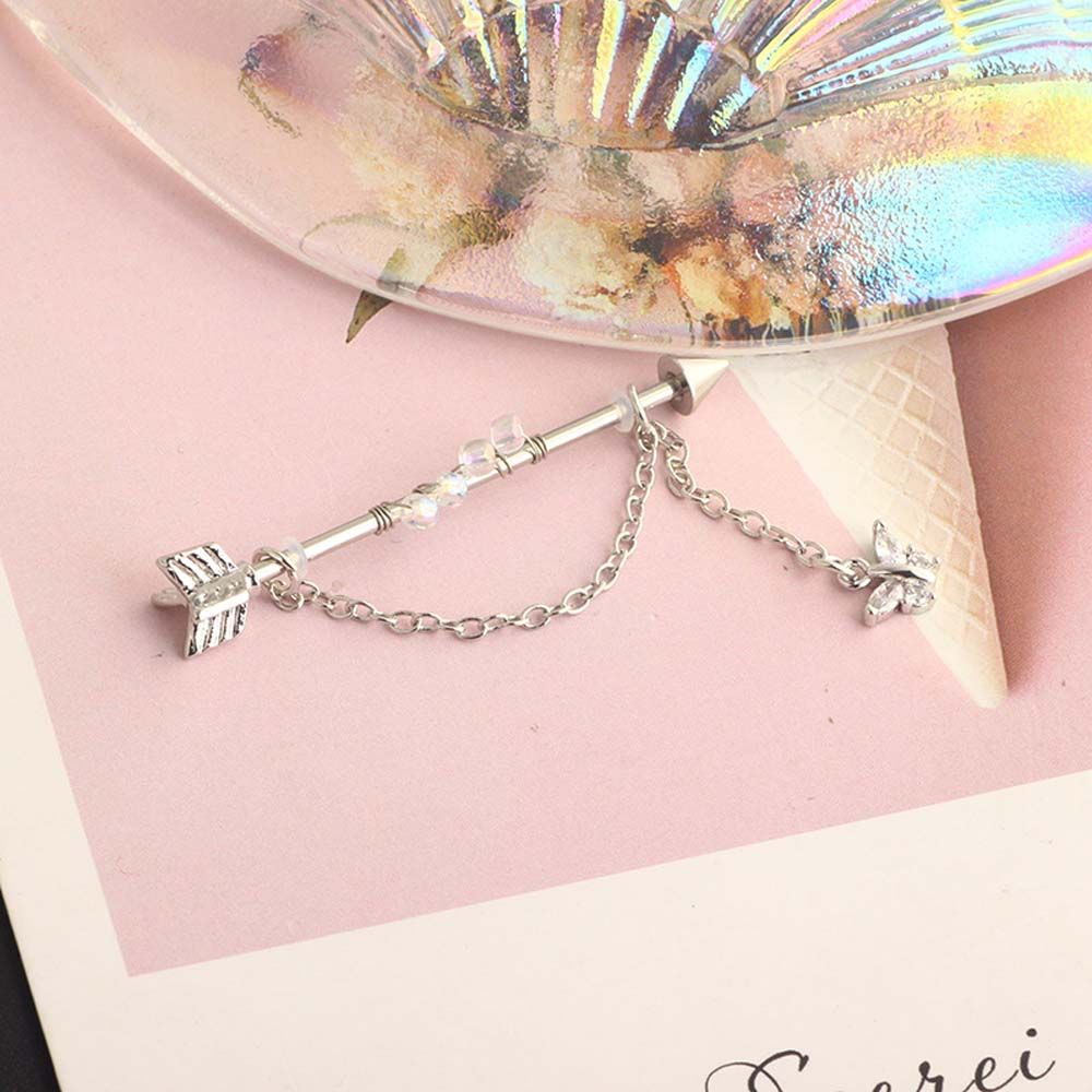 Sieraden Meisjes Cadeau Punk S - Industrial Barbell Long recensie en prijs