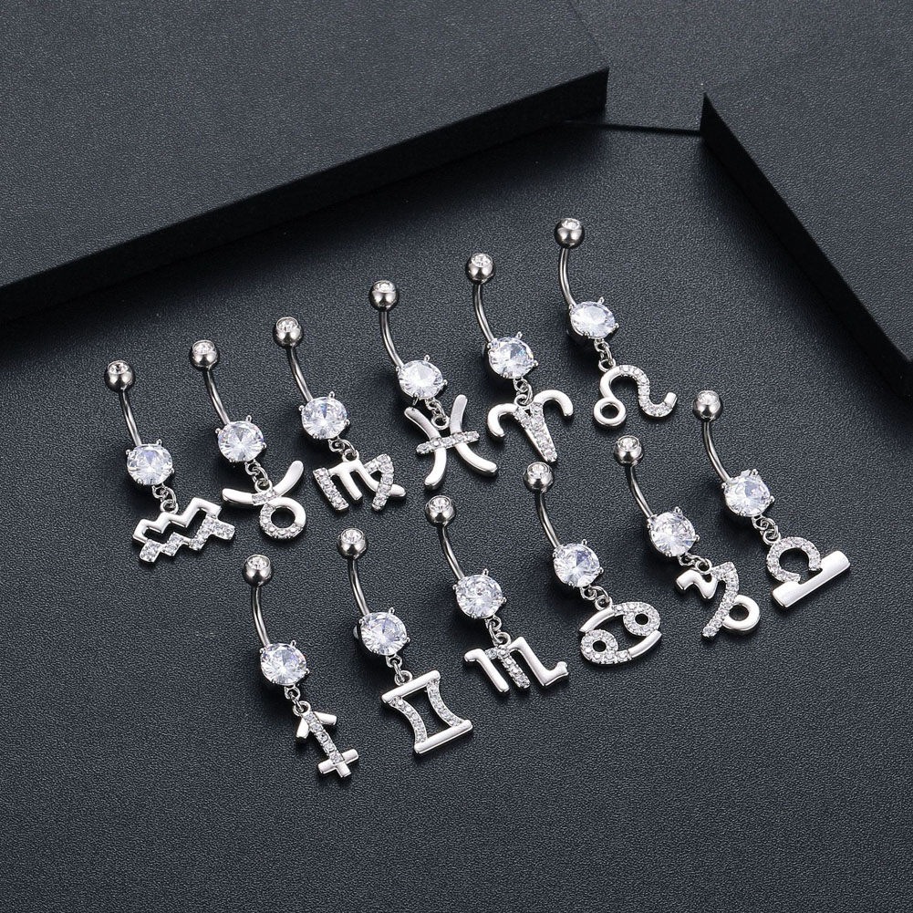 12 Constellation Serie Navel P - Body Jewelry Barbell recensie en prijs