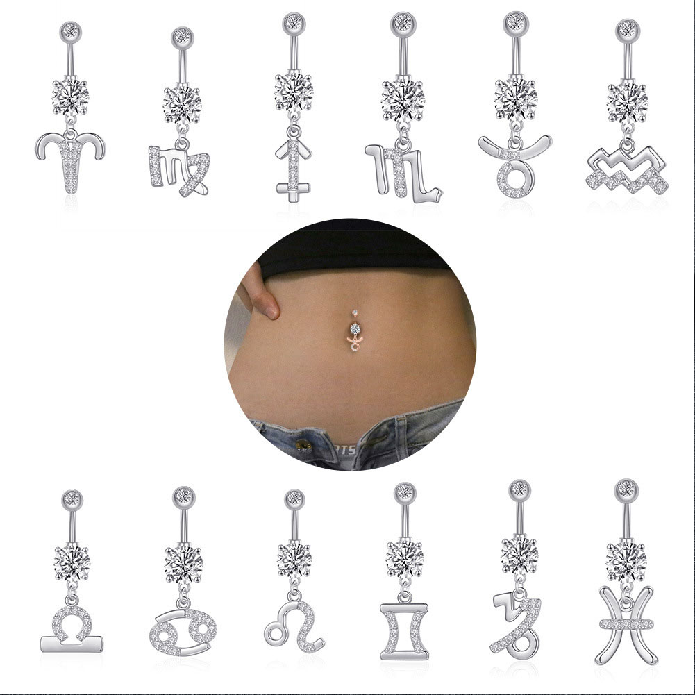 12 Constellation Serie Navel P - Body Jewelry Barbell recensie en prijs