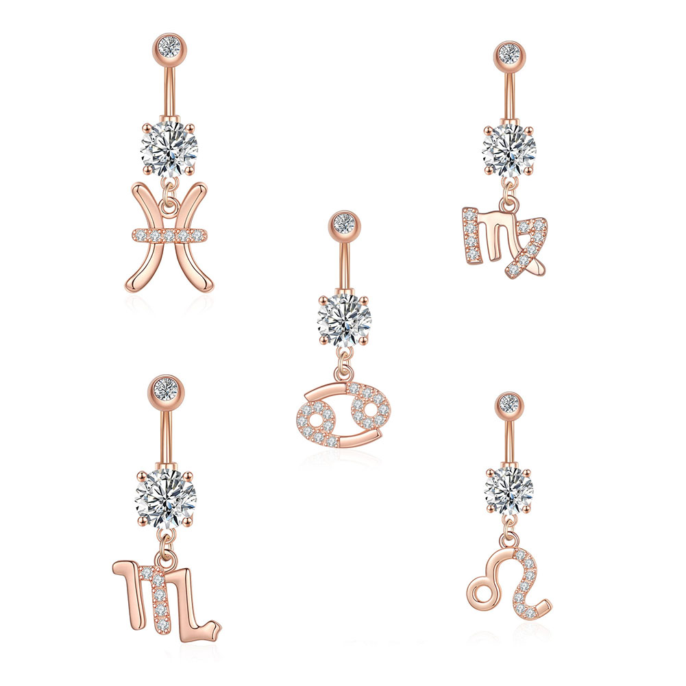 12 Constellation Serie Navel P - Body Jewelry Barbell recensie en prijs