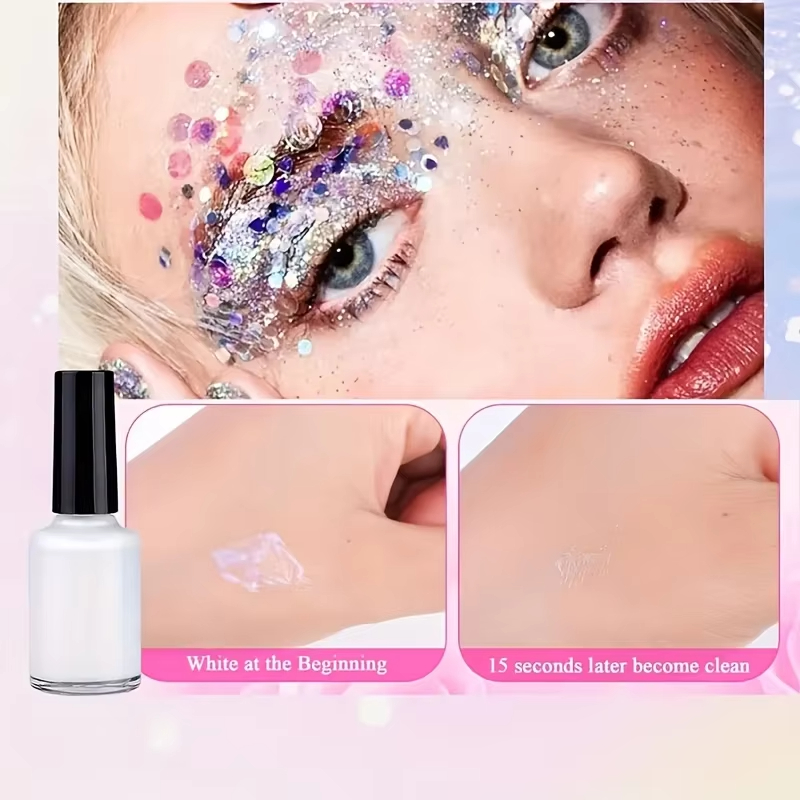 12 kleuren glitter DIY Flash T - Body Jewelry Glue recensie en prijs