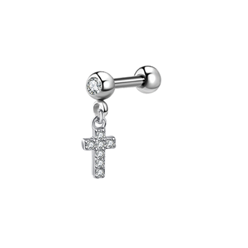 1Pcs Moon Oor Kraakbeen Stud E - Body Jewelry Barbell recensie en prijs