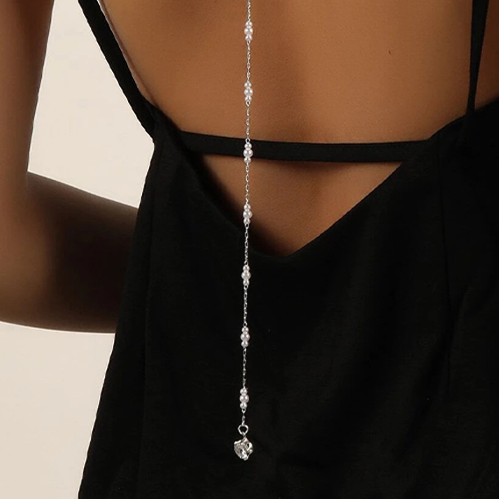 Luxe Bruids Ronde Strass Parel - Body Jewelry Back recensie en prijs