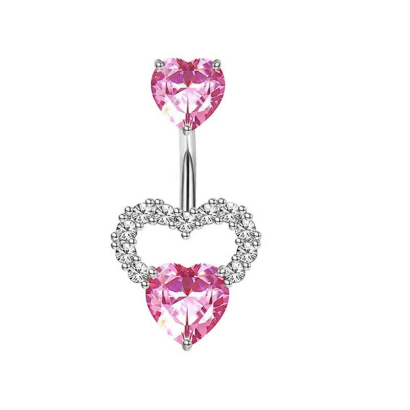 1PCS Roze Kroon Navel Ringen S - Body Jewelry Barbell recensie en prijs