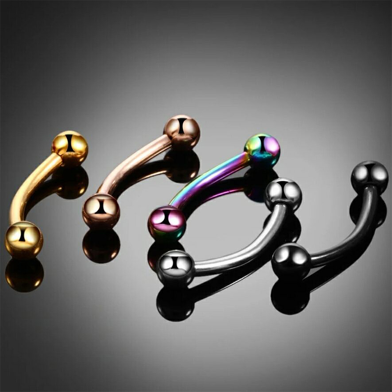 20 Stk/set Staal Wenkbrauw Ban - Eyebrow Curved Barbell recensie en prijs