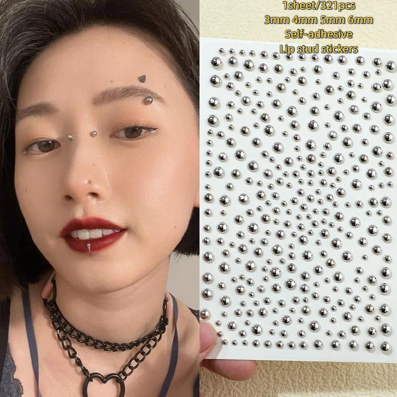321pcs Non Piercing Lip Studs  - Body Jewelry Piercing recensie en prijs