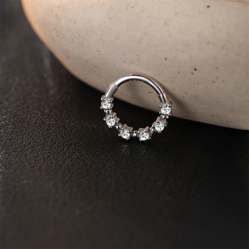 KOJ 1PC 925 Sterling Zilver Mo - Body Piercing Quality Jewelry recensie en prijs