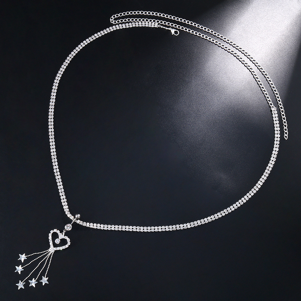 GLAMing Boho Hart Dangle Stras - Body Jewelry Piercing recensie en prijs