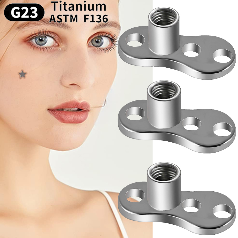 1PC 14G/16G Grade G23 Titanium - Dermal Anchor Top recensie en prijs