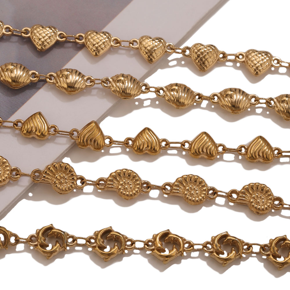 1M PVD Gouden RVS Hart Ster Bl - Body Jewelry In Bulk recensie en prijs