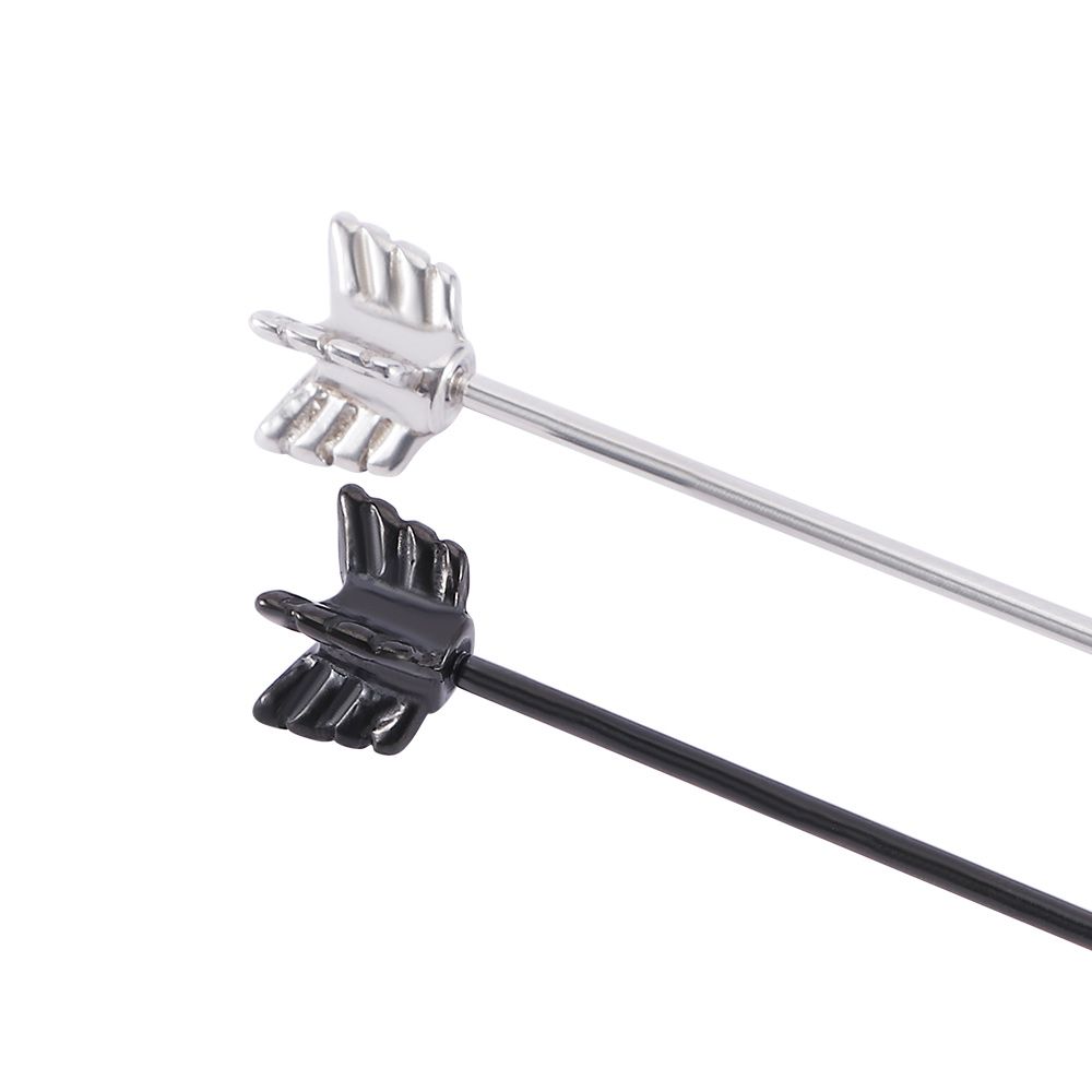 Schroefoorring van lang roestv - Industrial Barbell Long recensie en prijs