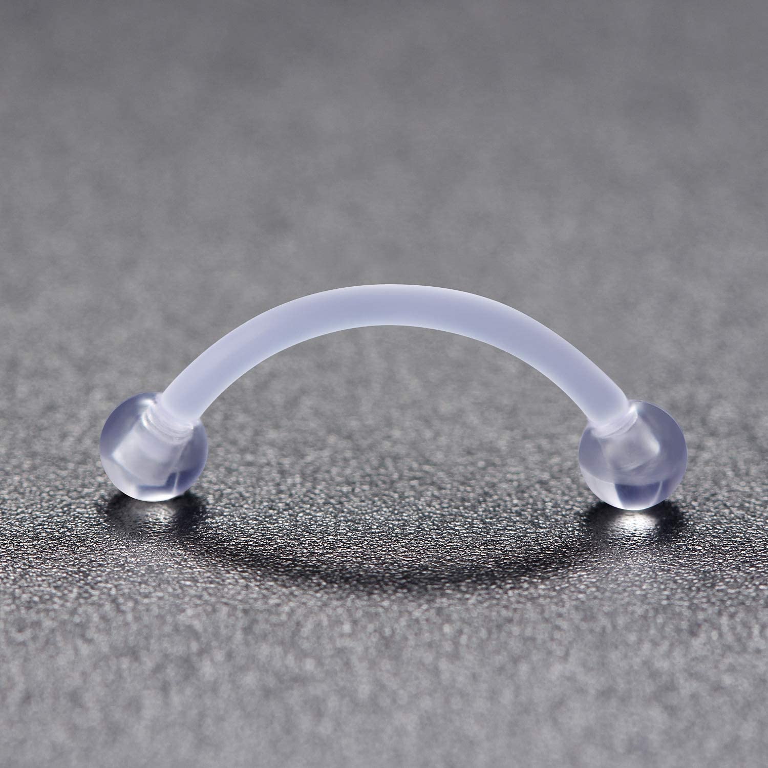 16G Heldere Acryl Bioflex Roes - Eyebrow Curved Barbell recensie en prijs