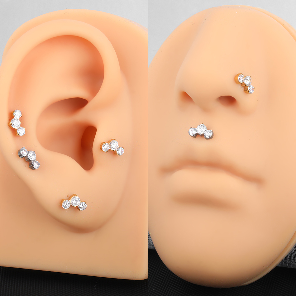 1/5 Stuks Titanium Piercings C - Zoor Body Jewelry recensie en prijs