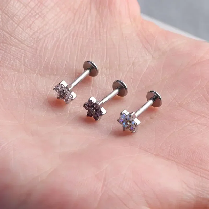 ASTM F136 Titanium Bloem Pierc - Zoor Body Jewelry recensie en prijs