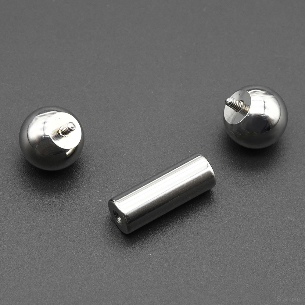1Pc 12G-00G Rvs Rechte Barbell - Body Jewelry Barbell recensie en prijs