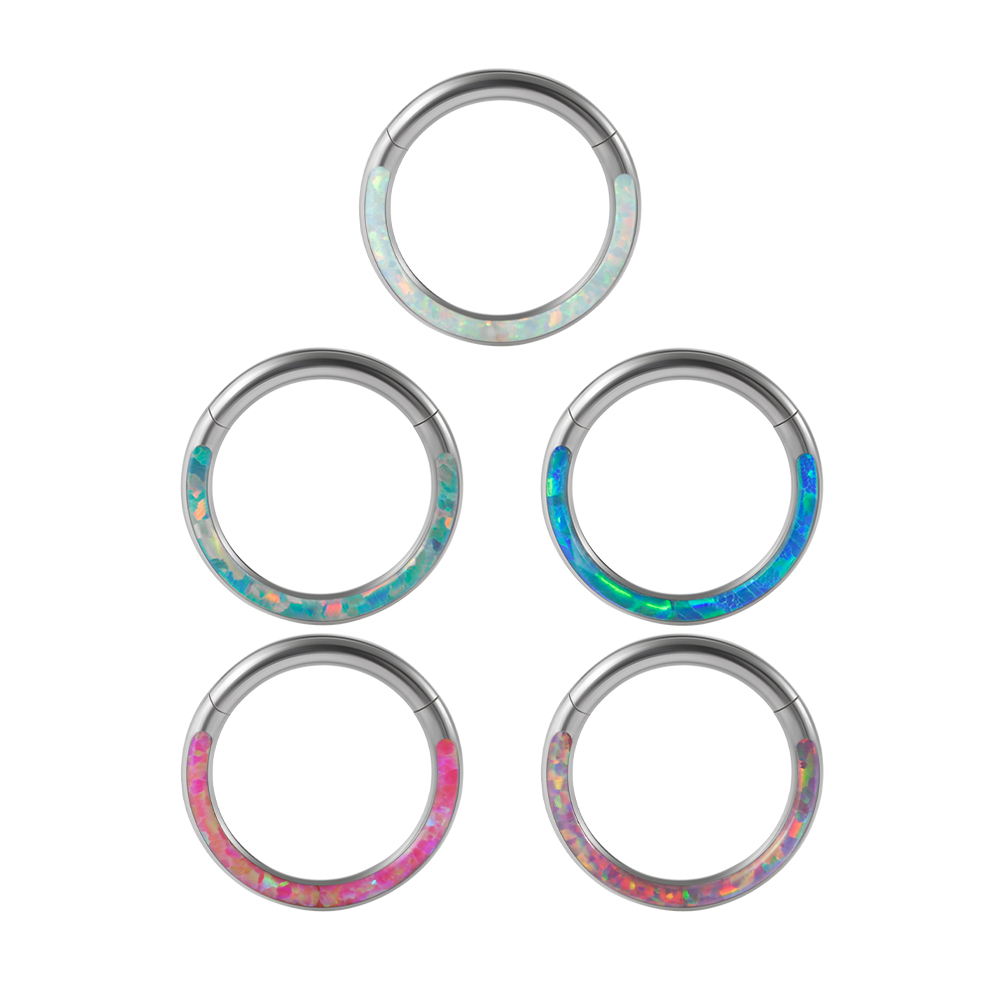 1 Stuk Chirurgisch Staal Opaal - Body Piercing Quality Jewelry recensie en prijs