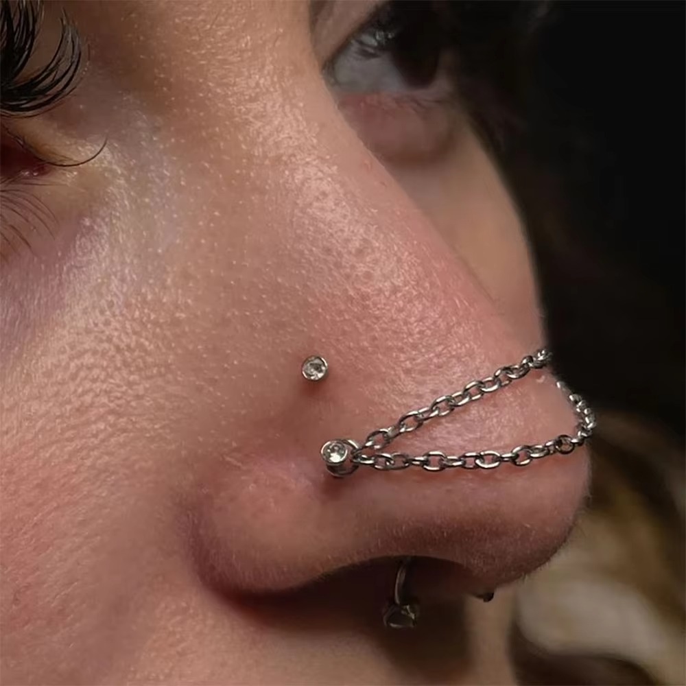 Mode Titanium Neusketting Dubb - Body Jewelry Piercing recensie en prijs