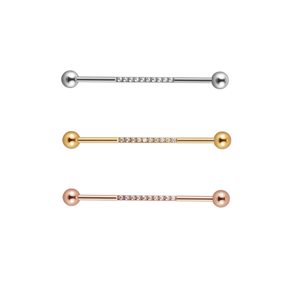 1/3 Stuks Rvs Industriële Barb - Industrial Barbell Long recensie en prijs
