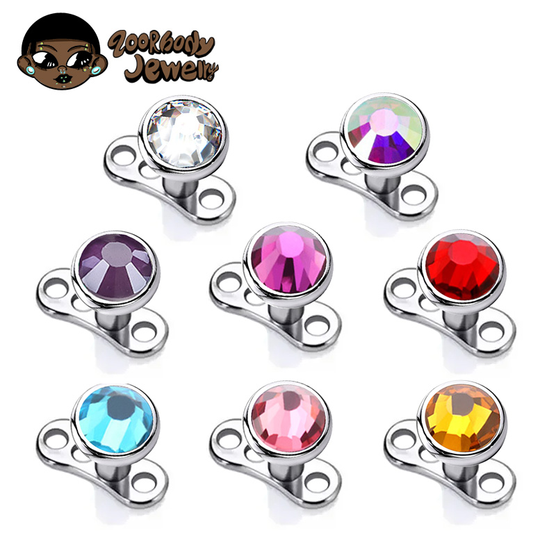 G23 Titanium Piercing Micro De - Dermal Anchor Top recensie en prijs