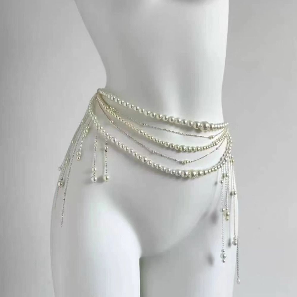 Mode Elegante Parel Taille Ket - Body Jewelry In Bulk recensie en prijs