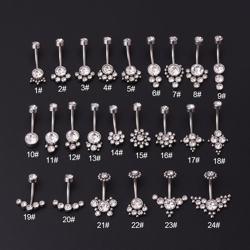 Zirkoon Gouden Navelringen Roe - Body Jewelry Barbell recensie en prijs