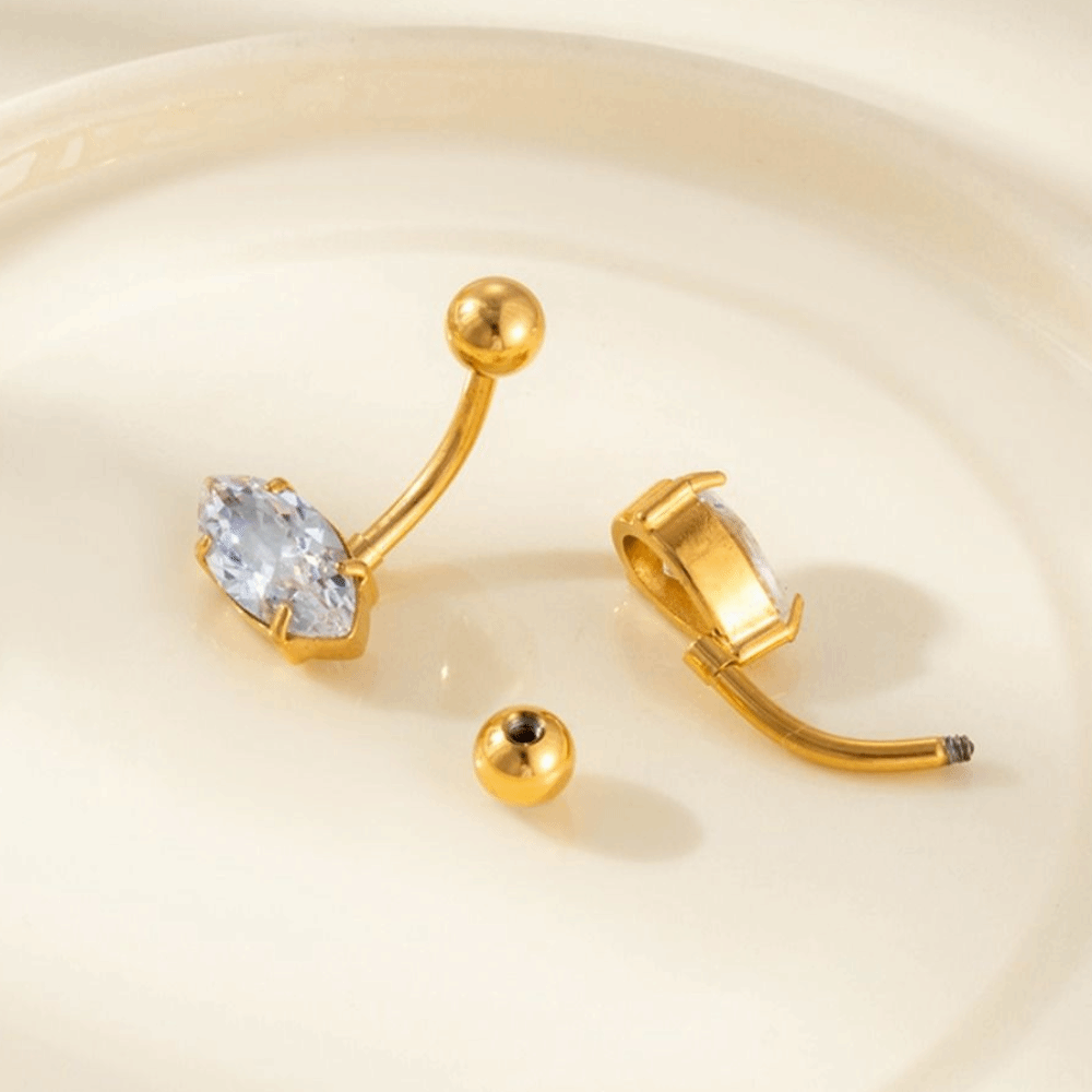 Elegante schokbestendige navel - Body Jewelry Barbell recensie en prijs