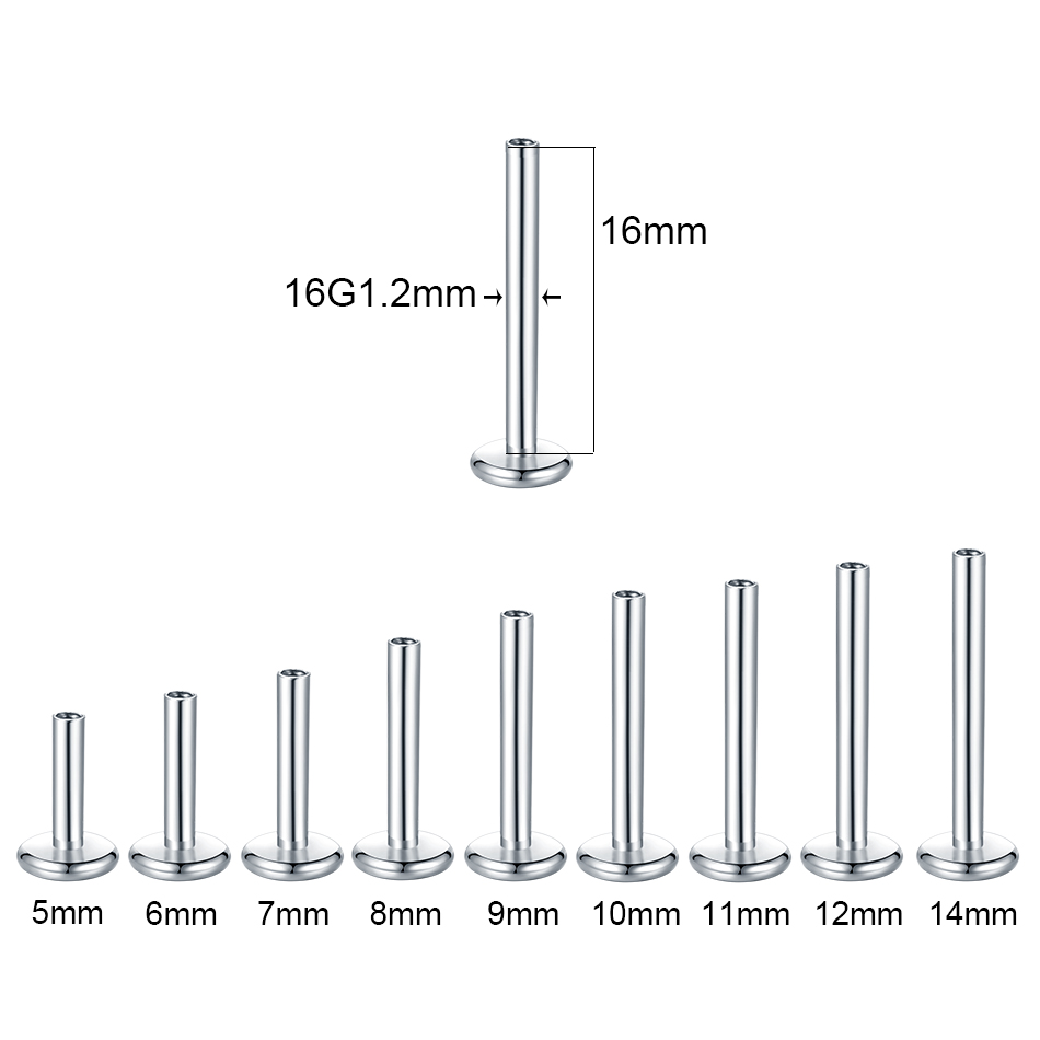 10 Stks/set Chirurgisch Staal  - Body Jewelry Barbell recensie en prijs