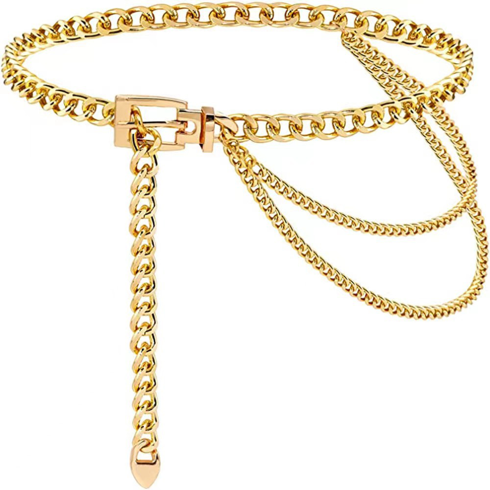 Punk taille ketting metalen ri - Body Jewelry In Bulk recensie en prijs