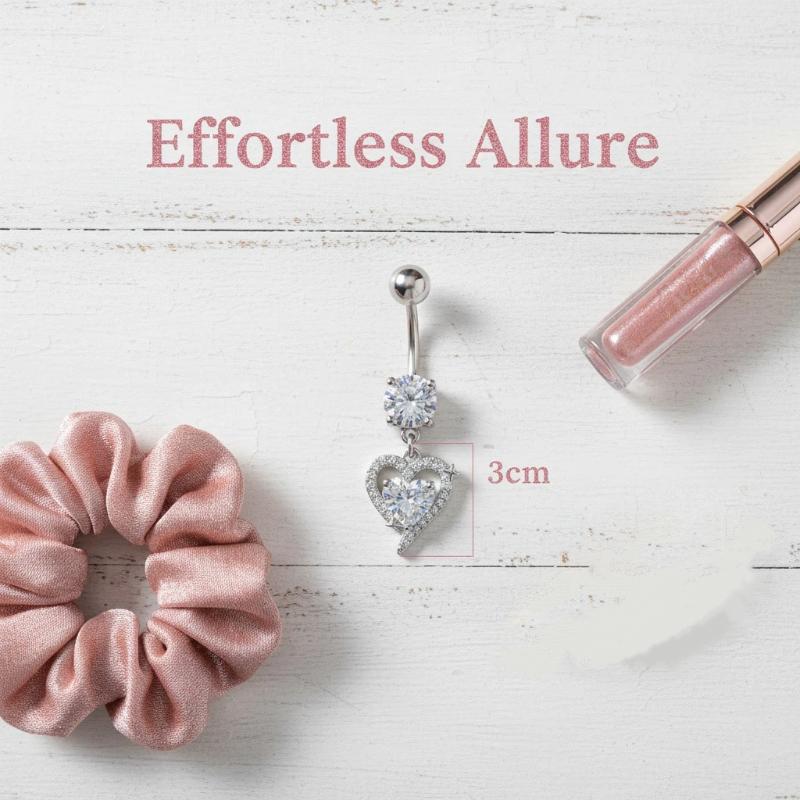1 stuks prachtige hangende nav - Body Jewelry Barbell recensie en prijs